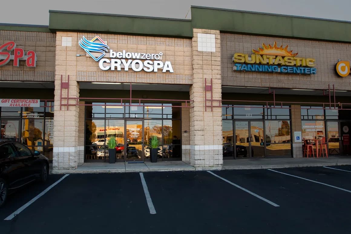 Below Zero Cryo Spa Exterior