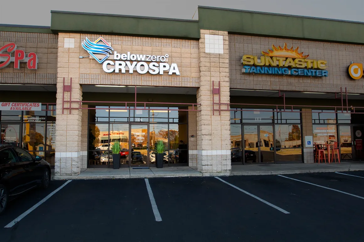 Below Zero Cryo Spa Exterior